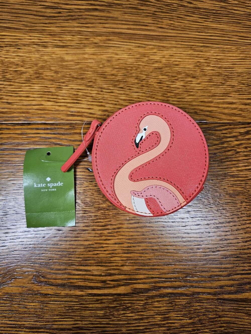 Kate Spade Take A Walk on the Wild Side Flamingo Coin Purse